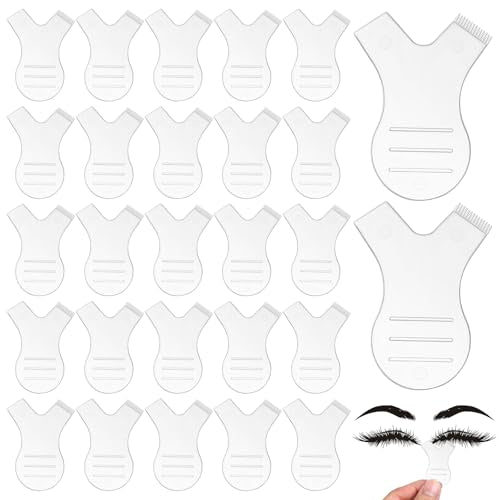 JJUNW 80 Pcs Y Shape Eyelash Lift Brush and Perming Tool