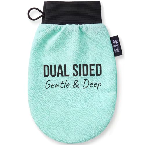 Yumera Kirano Exfoliating Glove & Korean Body Scrubber Washcloth