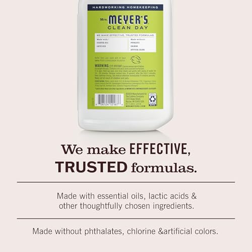 Mrs. Meyer's Clean Day Liquid Toilet Bowl Cleaner, Lemon Verbena, 24 fl oz