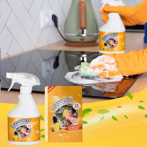 All-Purpose Kitchen Oil Stain Remover Spray - 16.9 Fl Oz Heavy Duty Cleaner