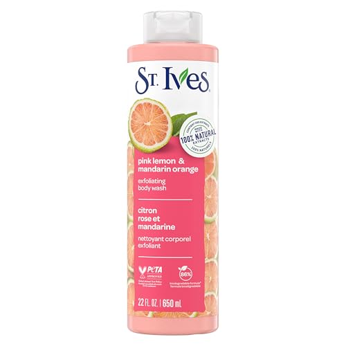 St. Ives Pink Lemon and Mandarin Orange Body Wash 22 oz