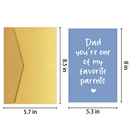 Funny Father’s Day Card - Sarcastic Birthday Card for Dad