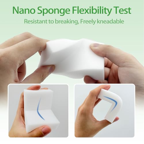 YDN Clean Magic Eraser Sponge - High-Density Melamine Foam, 20 Pack