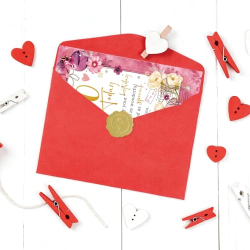 YiKaLus 60th Birthday Card, Luxury Bday Gift for Women - ykk-403