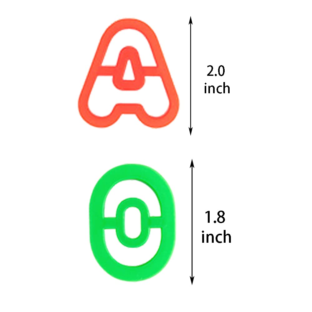 Pecopcock Kids Letter Molds Numeral Molds Tools Set for Preschool cognition Creative Cutting (41 Pieces)