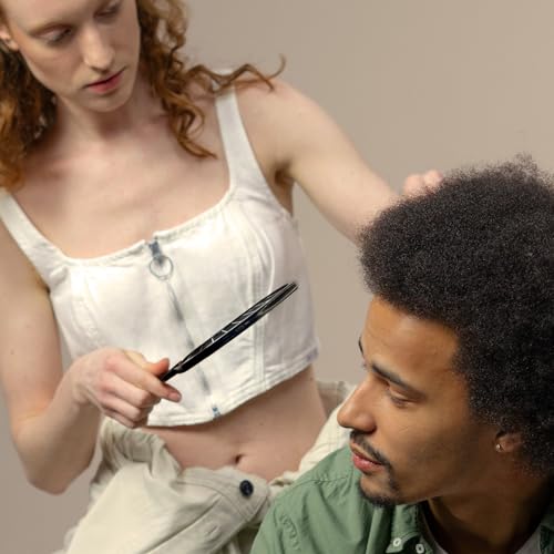 Kootinn Twist Hair Comb Brush 2-Pack, Dual-Sided ABS Styling Tool for Curls