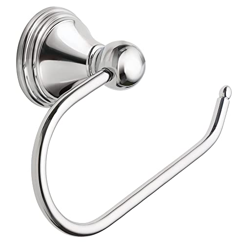 Moen Preston Single Post Toilet Paper Holder - Chrome Open Arm Design