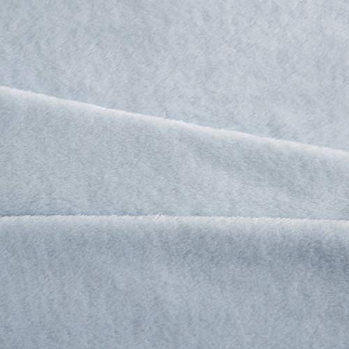 Kenneth Cole - Twin Blanket, Plush Fleece Bedding, Cozy Home Decor for All Seasons (Solid Blue, Twin)