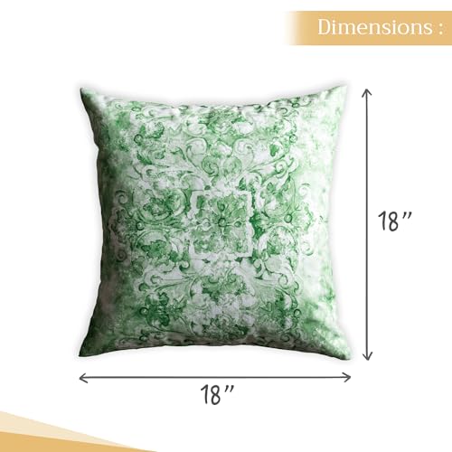 Maison d' Hermine 100% Cotton Throw Pillow Cover 18" x 18" - Secret Garden Design