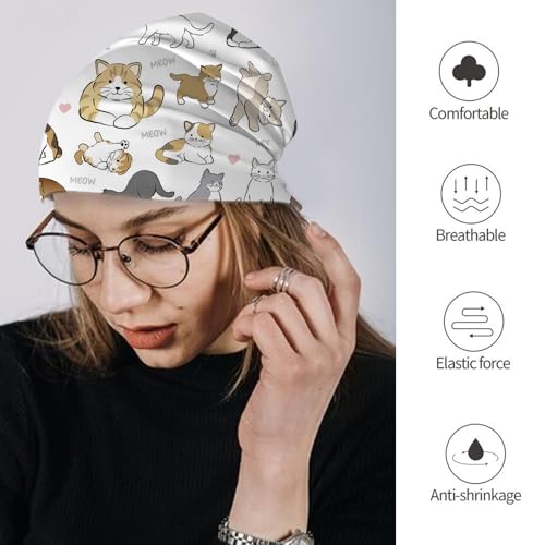 ,Chemo Headwear for Women for Slouchy Beanie Hat Skull Cap Cancer Headwear Accessories for Women
