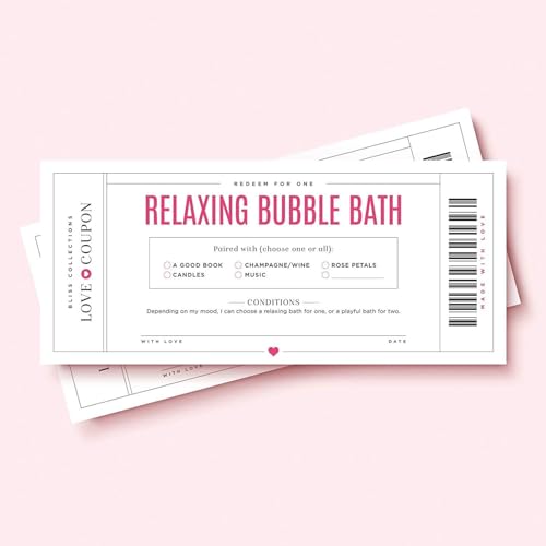 Romantic Love Coupons Gift Set - 15 Unique Cards for Any Occasion