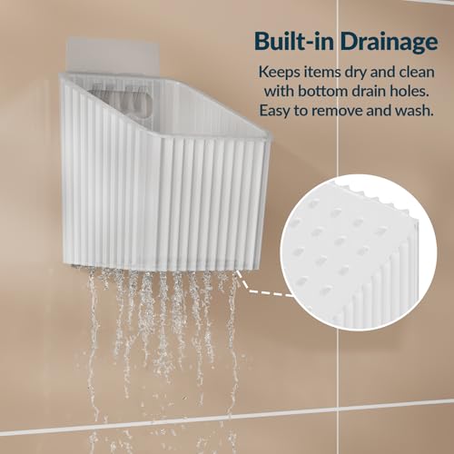 NiHome Adhesive Cabinet Door Organizer - 4-Pack Space Saver