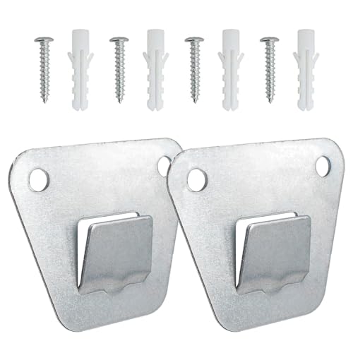 Heavy Duty Wall Fan Mounting Brackets - 2 Pack with Screws