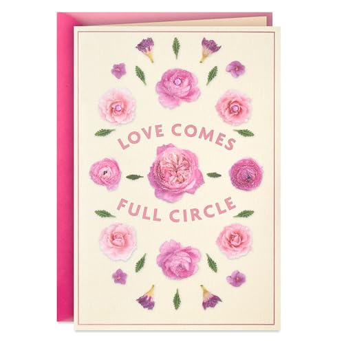Hallmark Mother's Day Card - Love Comes Full Circle with Floral Design