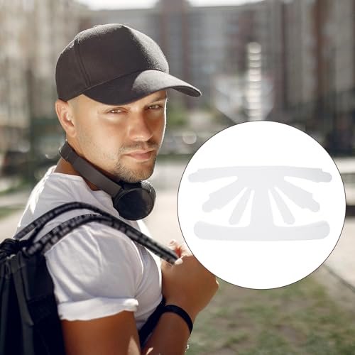 Baseball Cap Shaper Inserts - 10 Pack White Plastic Hat Support Liners
