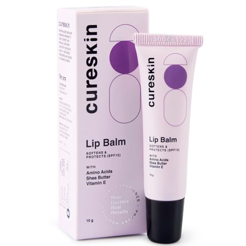 Cureskin SPF 15 Lip Balm with Shea Butter, Vitamin E and Amino Acids