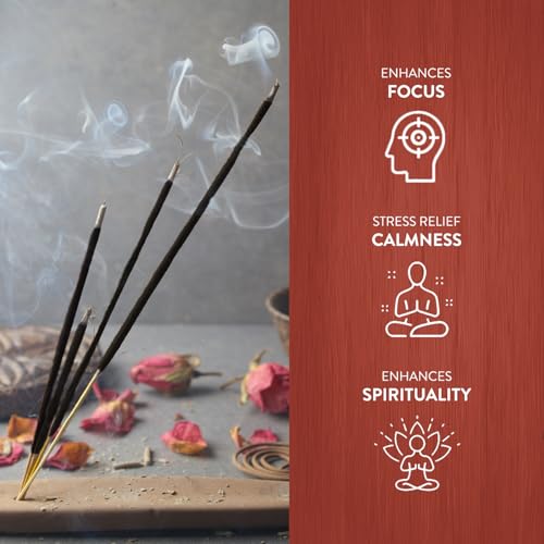 HEM Assorted Incense Sticks - Natural Fragrances for Spiritual Wellness | Pack of 6
