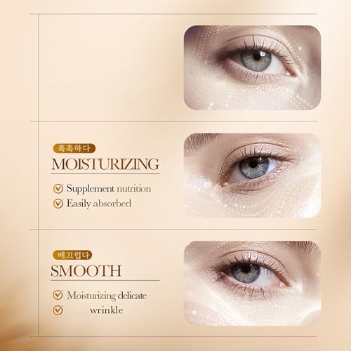 MIESCHER Rice Essence Eye Cream for Wrinkles & Dark Circles 0.7oz