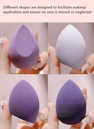 Stianiiile Makeup Sponge Set 4-Piece Latex-Free Beauty Blender