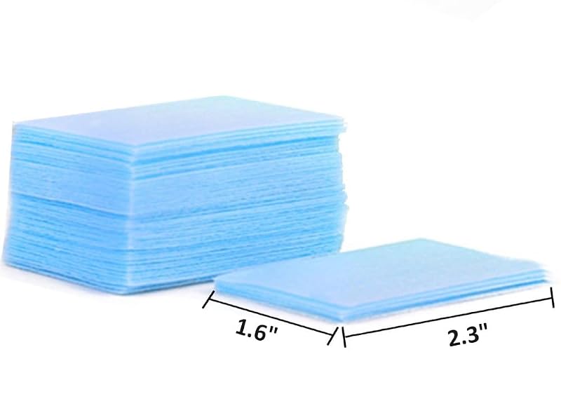DRHAHA 630Pcs Lint Free Nail Wipes - Absorbent Gel Polish Remover Pads