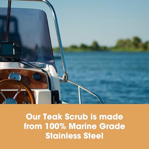 Furniture Clinic Teak Scrub for Outdoor Wood Cleaning