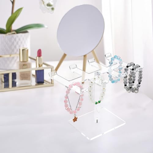 1 Tier Acrylic Bracelet Holder Stand - Organize Your Jewelry