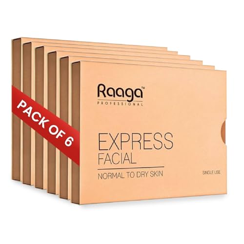 Raaga Professional 6-Step Facial Kit for Dry Skin - 35g