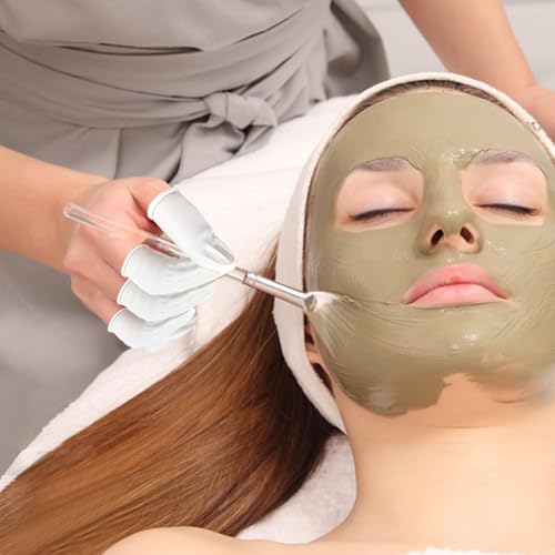 (Approx 300 Pcs) Finger Covers,Latex Finger Covers Disposable Gloves,Thumb and Fingertip Protector Finger Glove,Suitable for Cleaning Beauty Electronic Component Repair Handmade Oroduction(Whiter)