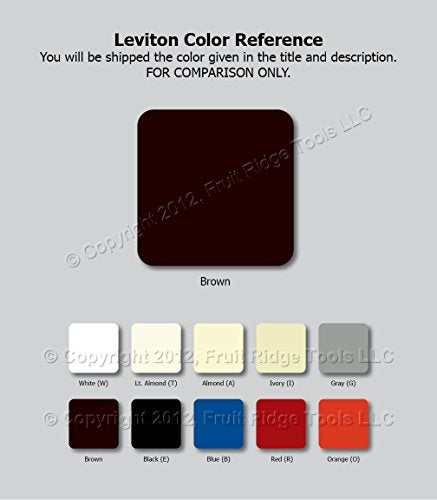 Leviton Brown Midway 3-Gang Wallplate, 2-Toggle & 1-Decora
