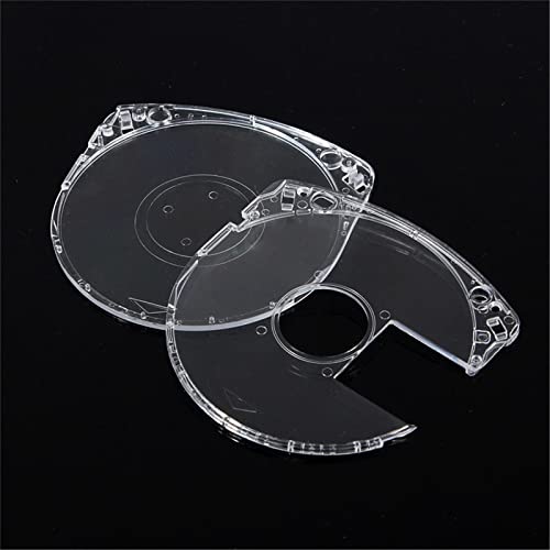 Dycica 5-Pack DVD CD Cases - 7mm Clear Acrylic Replacement Shells