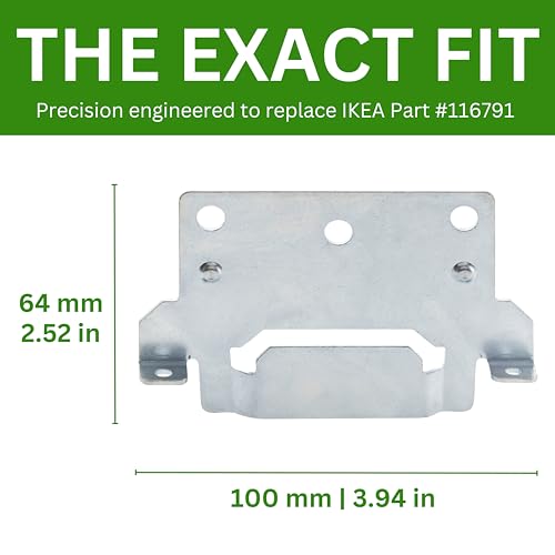 IKEA Bed Frame Replacement Mounting Plate 116791 - Pack of 2