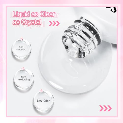 JODSONE 16.5ml Clear Blooming Gel Nail Polish for Watercolor Marble Art