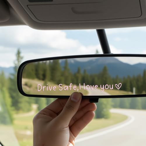 Drive Safe I Love You Sticker - 4 Inch Vinyl Decal for Cars