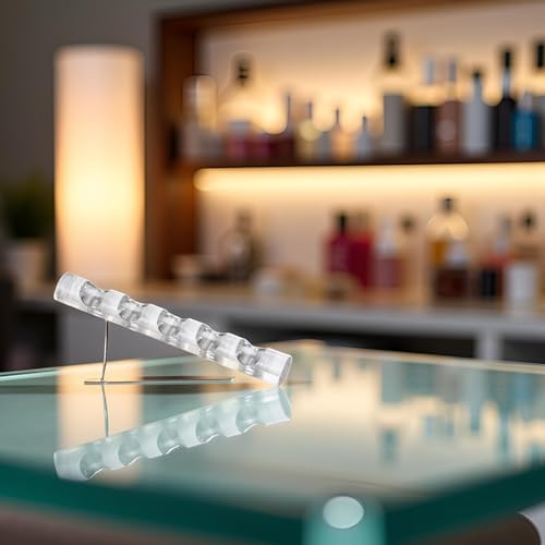 Transparent Acrylic Nail Brush Holder and Pen Rest Stand