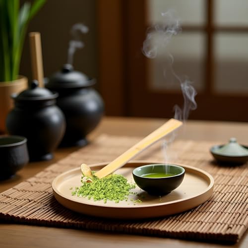Bamboo Matcha Scoop - 18cm Traditional Japanese Chashaku Spoon