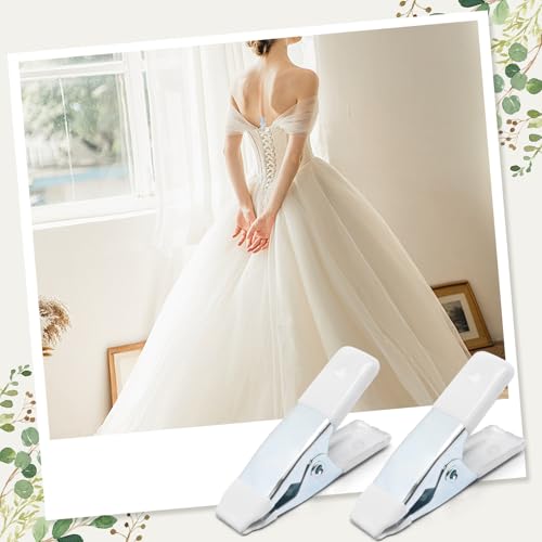 10 Pack 2-Inch Heavy Duty Dress Clips for Fitting, Sewing, and Bridal Gowns