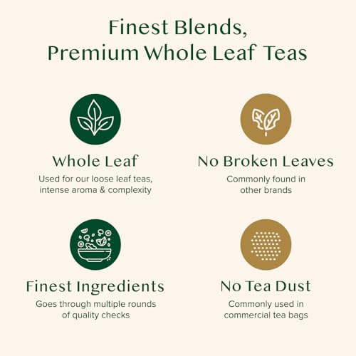 VAHDAM Ginger Masala Chai Tea - 3.53oz (Pack of 2) Loose Leaf