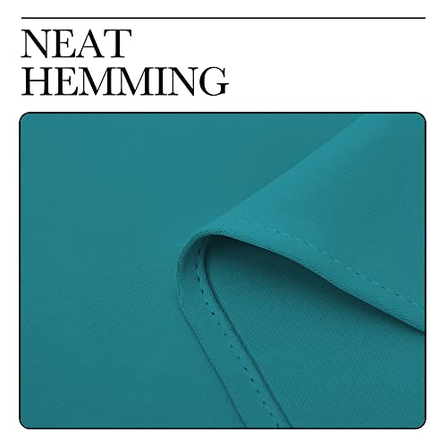 NICETOWN Peacock Teal Blackout Curtain Panel, 42" x 54"