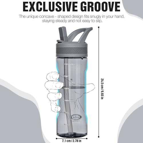 OLDLEY 20oz Kids Water Bottle - BPA-Free, Leakproof with Straw