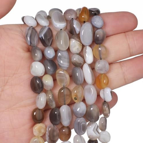 Natural Aquamarine Gemstone Beads for Jewelry Making 15 Inch Strand