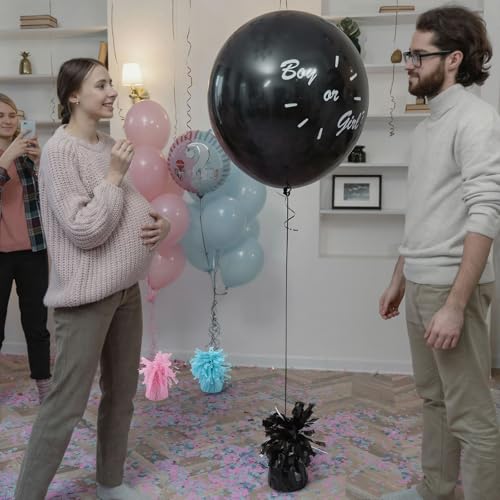 2 Pcs Metallic Balloon Weights Anchor for Helium Balloons Heavy Table Decorations Light Pink