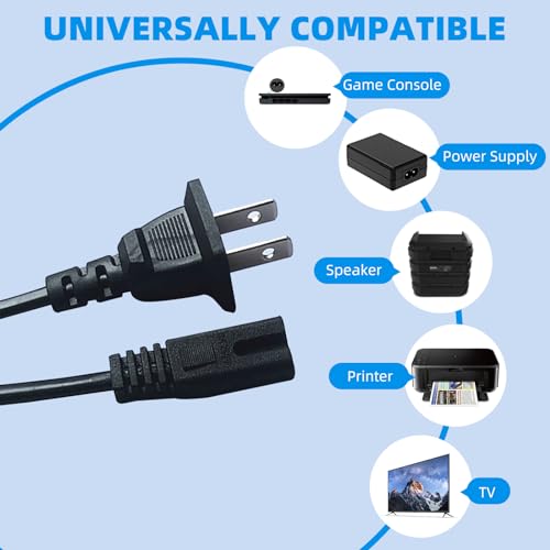 6 FT AC Power Cord for Okin Limoss Lift Chair & Recliner