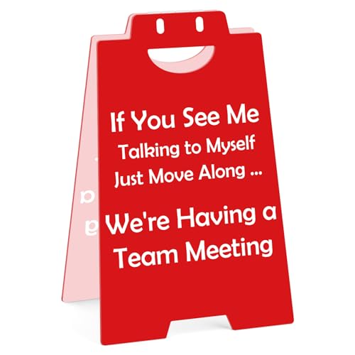 Funny Office Desk Sign - Team Gifts for Coworkers & Bosses