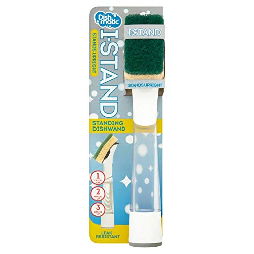 Dishmatic Pro Premium Washing Up Brush with I-Stand Design