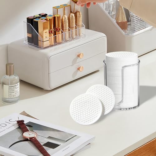 GeeRic Clear Acrylic Bathroom Cup Dispenser for 3 oz Disposable Paper Cups