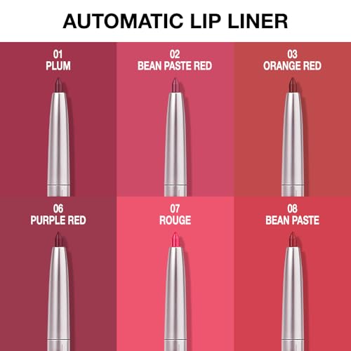 FeiCuiYun Waterproof Retractable Lipliner Pencil - Bean Paste Red Matte