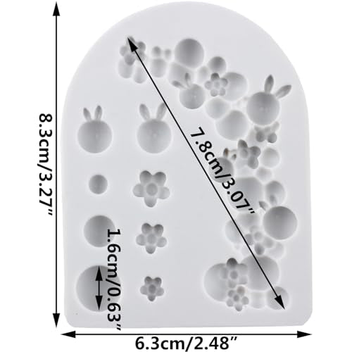Hemisphere Pearl Bubble Silicone Mold for Cake Decoration