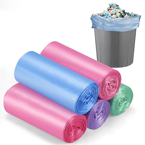 Durable 4 Gallon Trash Bags - 100 Count for Bathroom & Office