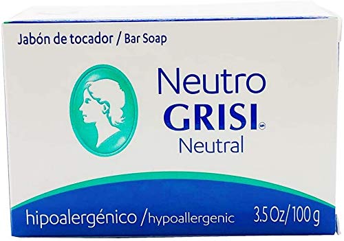 Grisi Neutro Soap 3.5 oz Gentle pH-Balanced Cleansing Bar