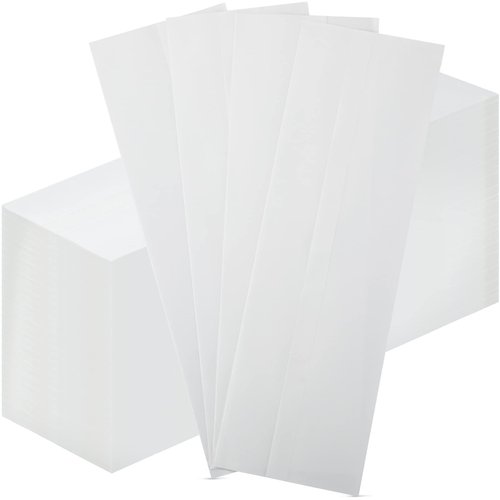 Zhehao 3000 Pcs Silverware Churro Bags White Kraft Sleeves Paper Cookie Bags Silverware Paper Utensil Sleeves for Bakery Treats Pretzel Rods Candy Cookies Kitchen, 3.1 x 9.8 Inch